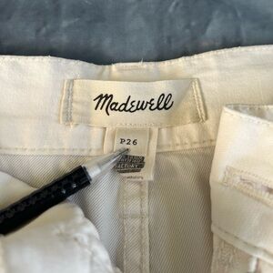 MADEWELL GRIFF WIDE LEG CARGO PANTS